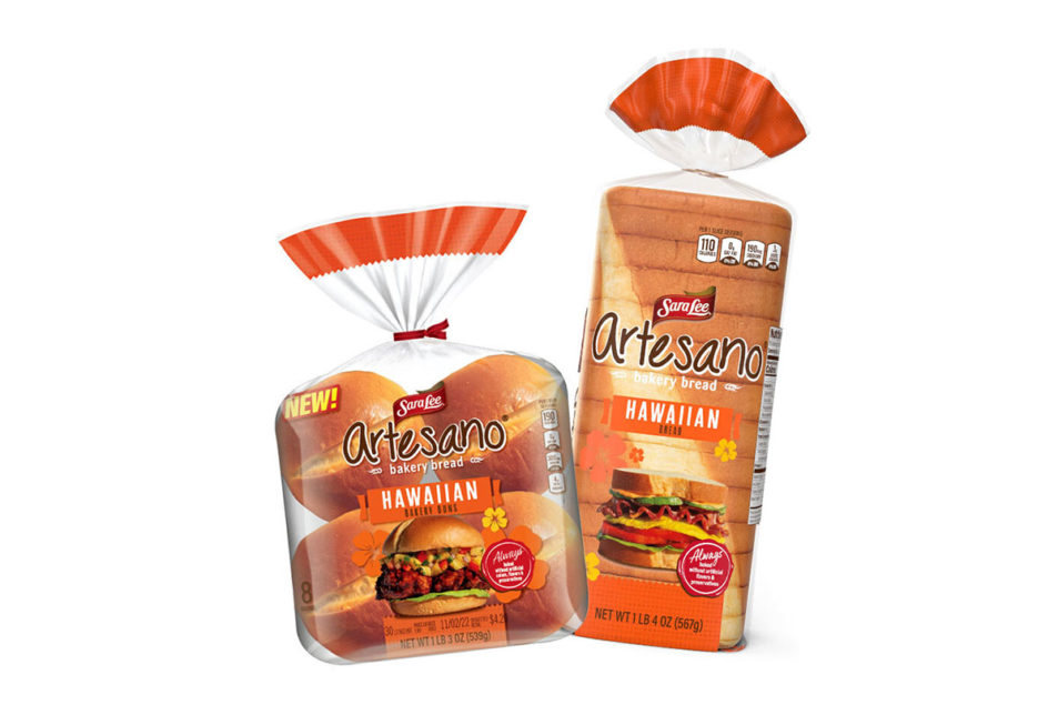 Sara Lee lance du pain et des petits pains hawaïens