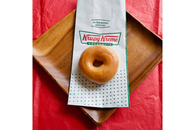 L'objectif des points d'accès augmente chez Krispy Kreme