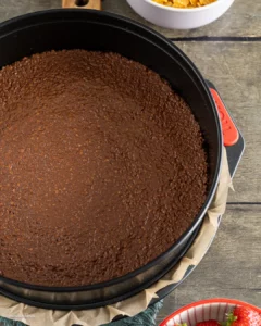 Base de cornflakes au chocolat