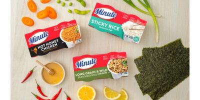 De nouvelles saveurs et des tasses de riz gluant rejoignent le portefeuille Minute Rice