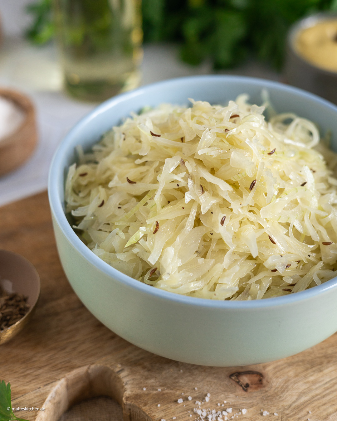 Salade de chou classique à base de chou blanc