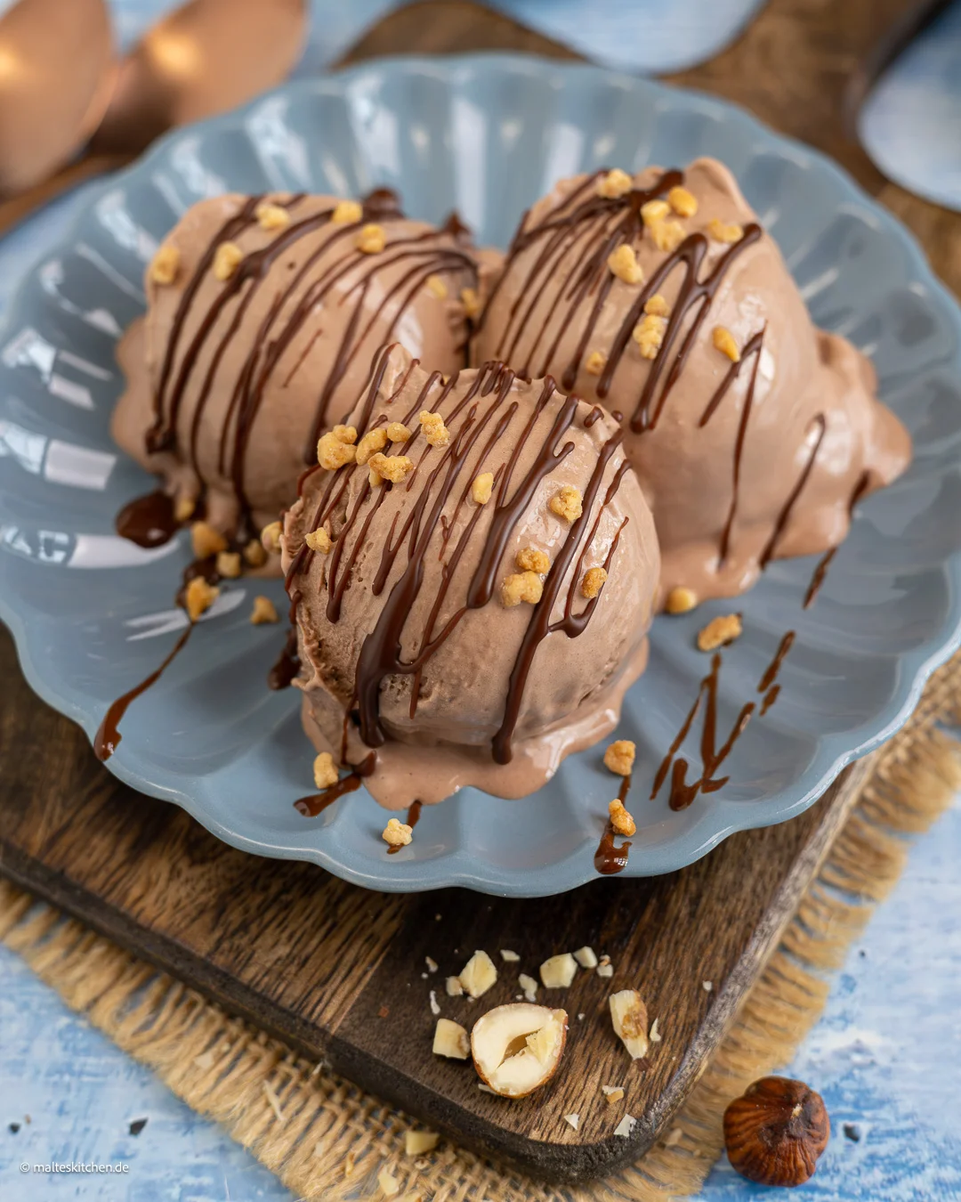 Glace au Nutella