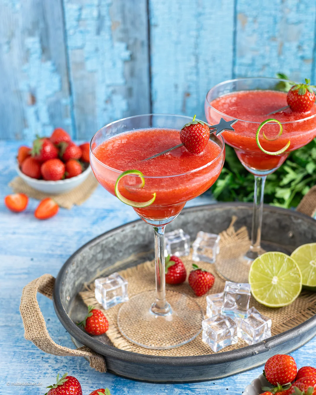 Daiquiri aux fraises surgelé