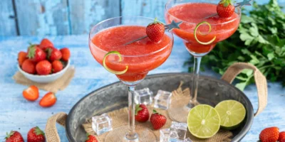 Daiquiri aux fraises surgelé, fraises et rhum |  rafraîchissant