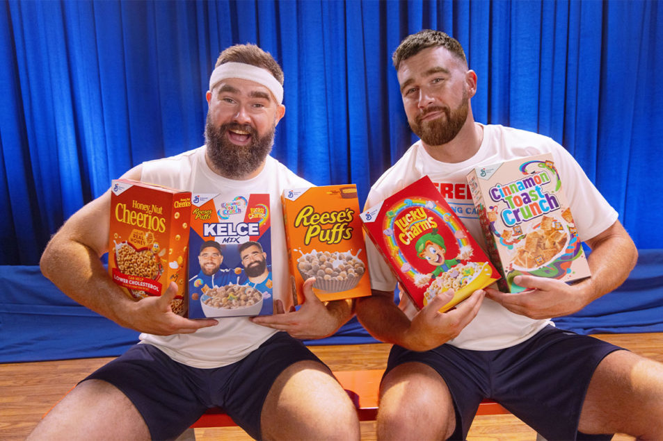 General Mills lance les céréales pour petit-déjeuner Kelce Mix