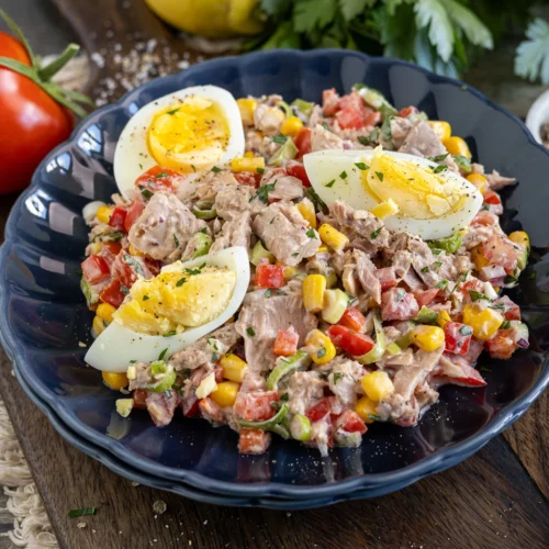 Salade de thon aux œufs