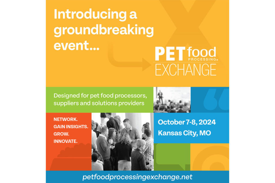 Pet Food Processing invite l'industrie à un nouvel événement éducatif