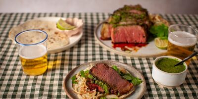 Chef hors service : Tacos au steak de contre-filet et chimichurri