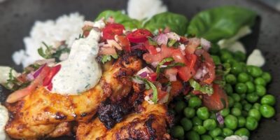 Cuisses de poulet et salsa à la friteuse à air de Trisha : aujourd'hui