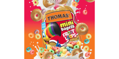 BBU et WK Kellogg lancent les mini bagels Froot Loops