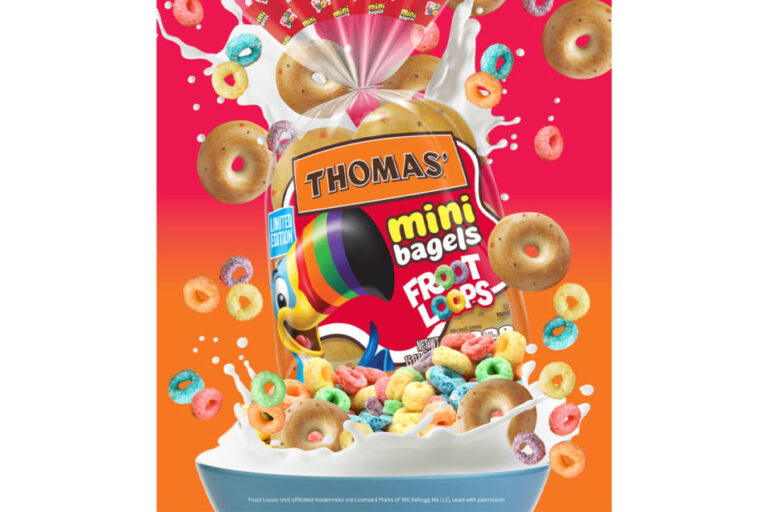BBU et WK Kellogg lancent les mini bagels Froot Loops