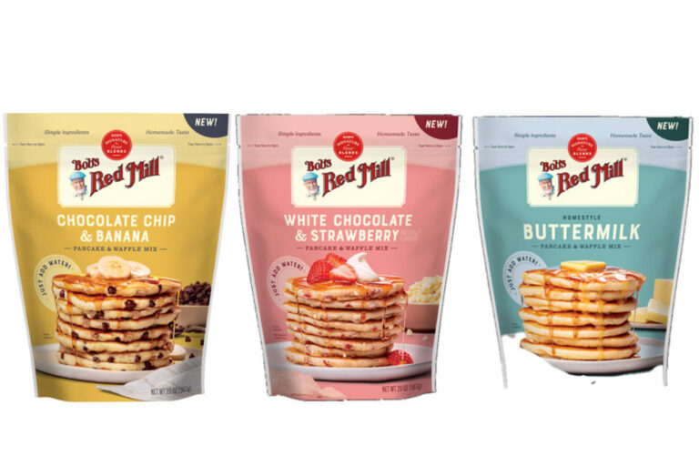 Bob's Red Mill présente ses mélanges de crêpes et de gaufres signatures