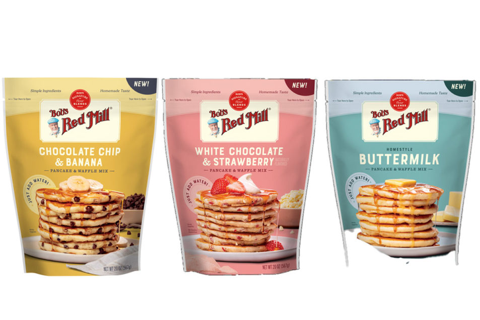 Bob's Red Mill présente ses mélanges de crêpes et de gaufres signatures
