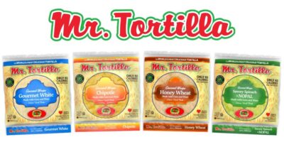M. Tortilla présente des tortillas à la farine de 60 calories