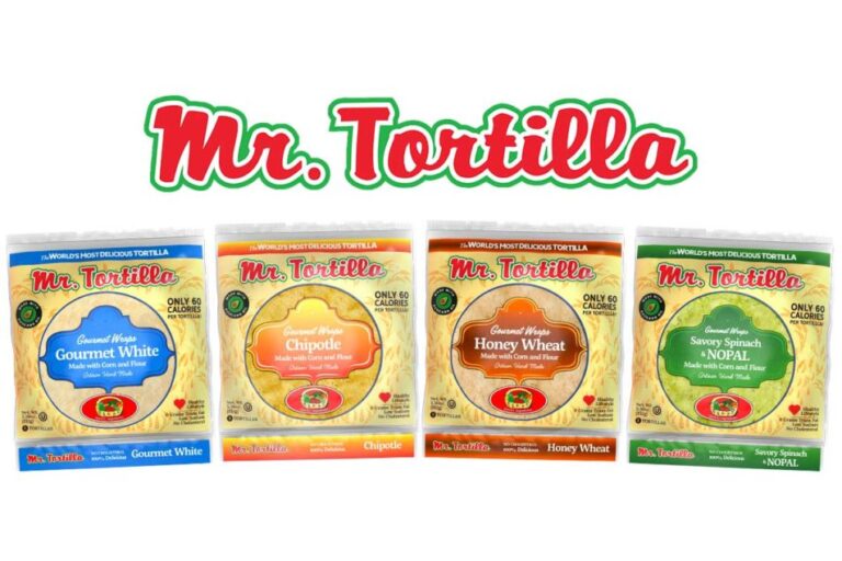 M. Tortilla présente des tortillas à la farine de 60 calories