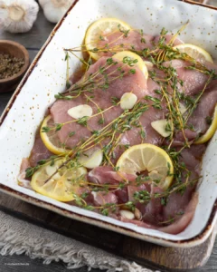 Steaks minutes marinés