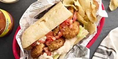 Po' Boys aux crevettes