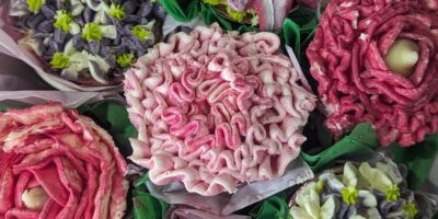 Cupcakes aux fleurs d'été de Jeeny : Aujourd'hui
