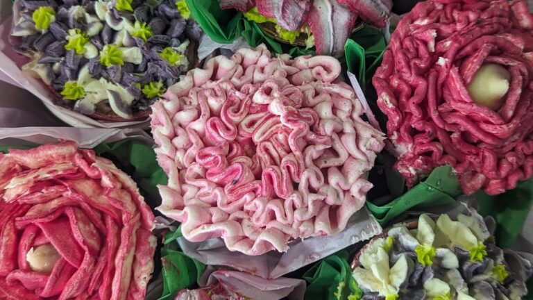 Cupcakes aux fleurs d'été de Jeeny : Aujourd'hui