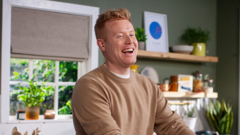 Mark Moriarty évoque la manière dont il apporte une touche de vie à sa cuisine