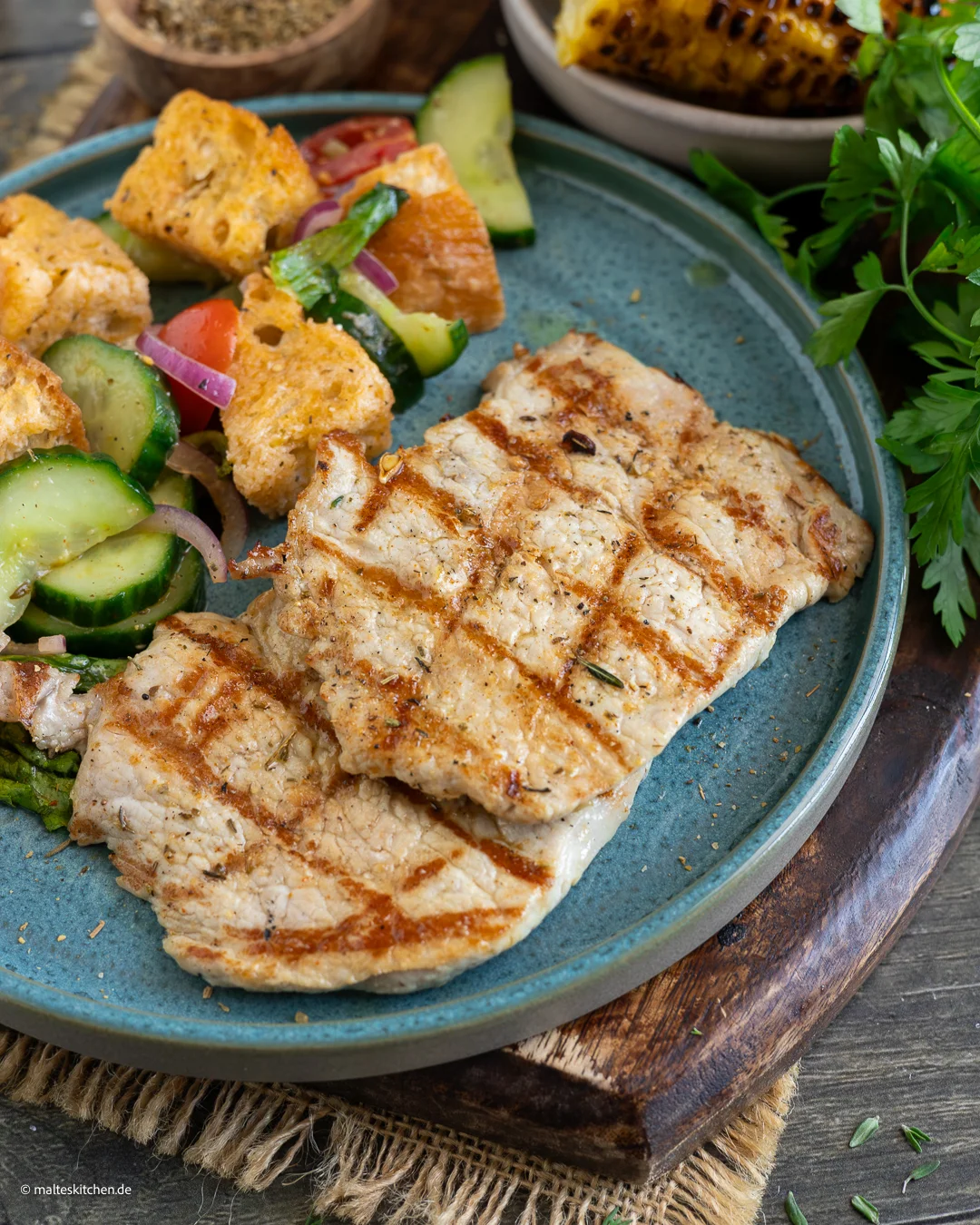 Steaks de porc minute