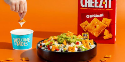Moe's ajoute les crackers Cheez-It à sa gamme d'ingrédients