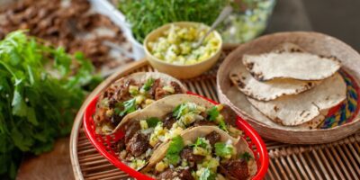 Tacos au porc stout irlandais de Nico avec salsa à l'ananas