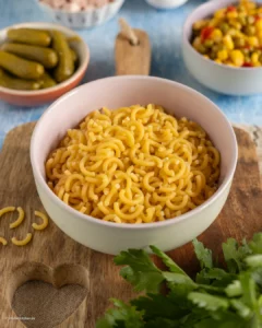 Nouilles pour la salade de pâtes