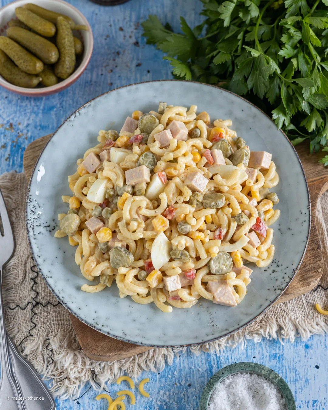 Salade de pâtes classique