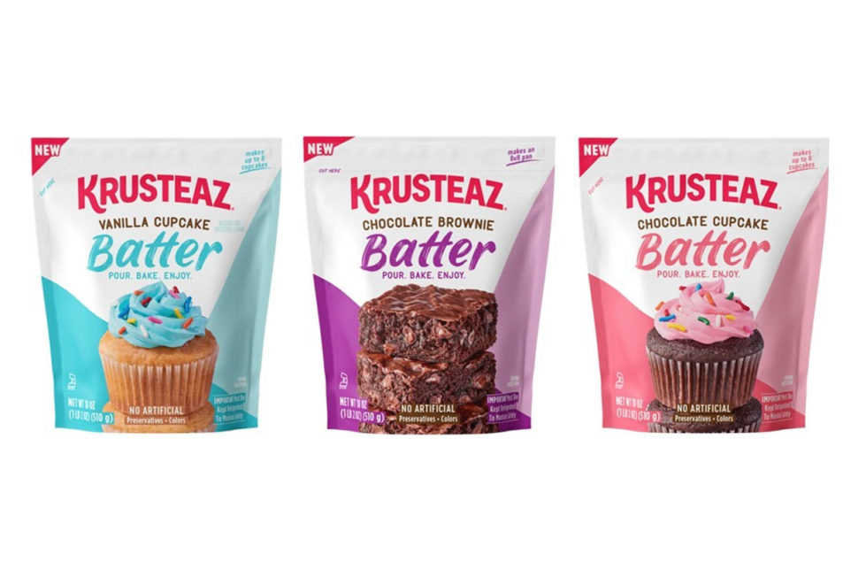 Krusteaz lance des pâtes à verser et à cuire