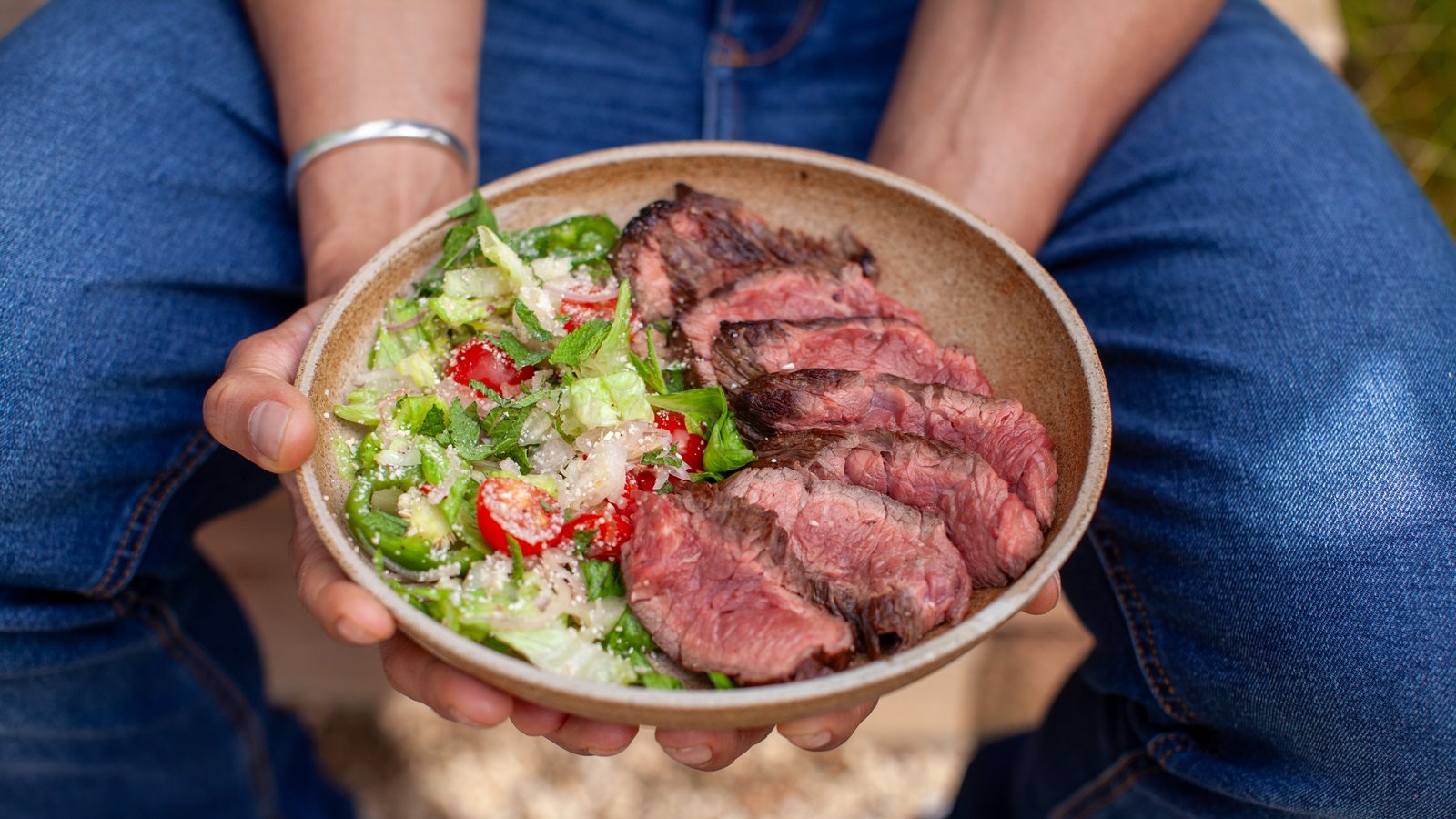 Salade de bœuf acidulée de Nico