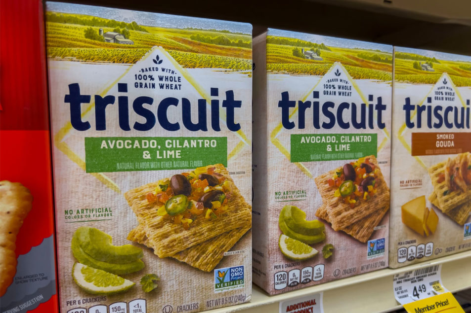 Mondelez rend les emballages de Triscuit plus durables