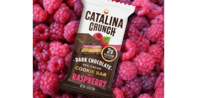 Catalina Crunch relance ses barres de biscuits au chocolat noir