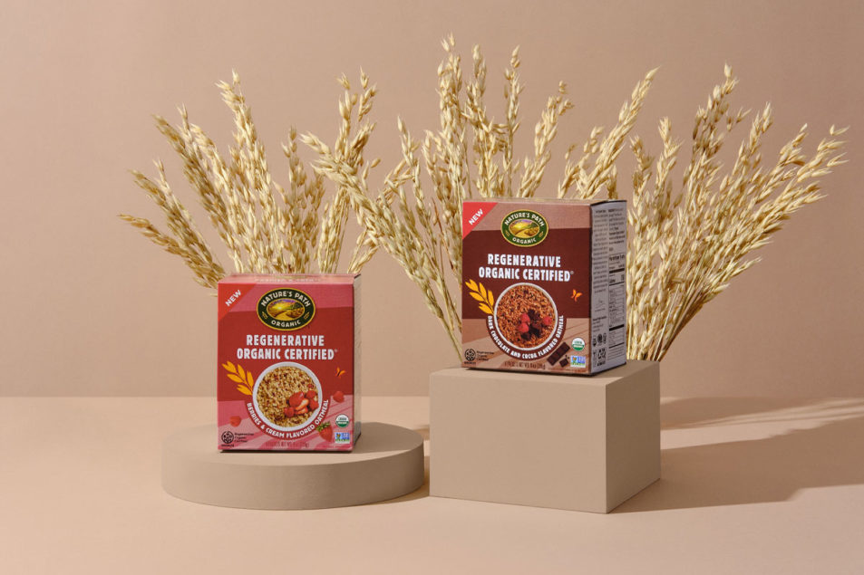 Nature's Path lance des flocons d'avoine biologiques régénérants