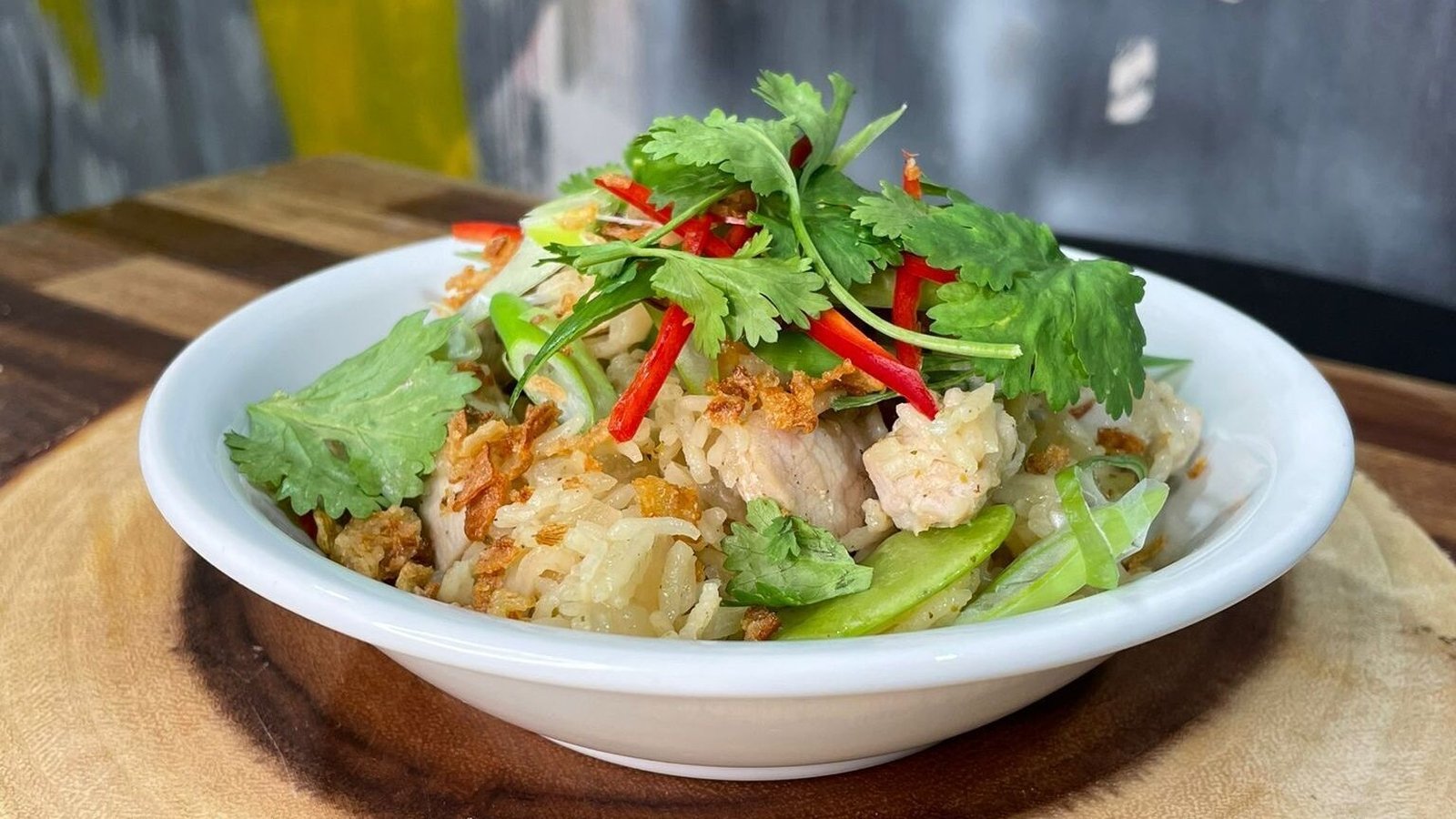 Porc au curry et riz à la noix de coco de Wade Murphy : aujourd'hui