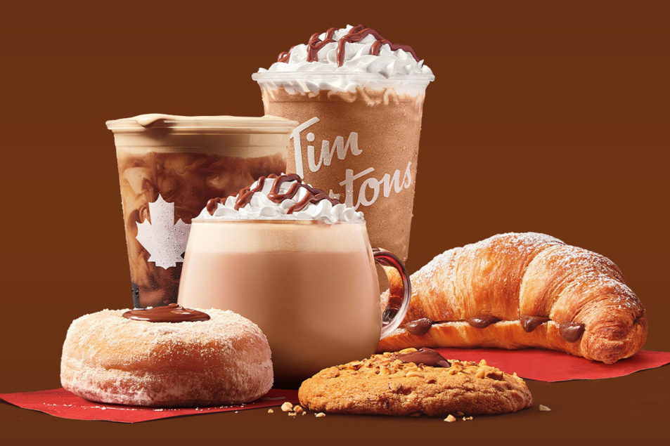 Tim Hortons conclut un partenariat avec Nutella pour la vente de produits de boulangerie