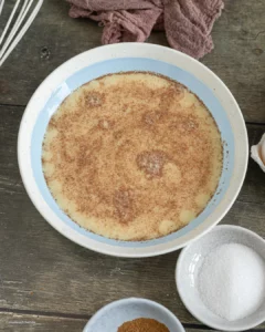 Lait d'oeuf à la cannelle