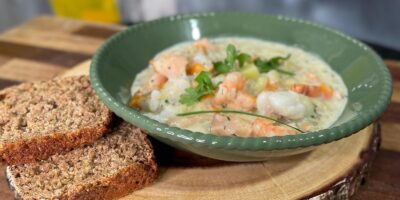 Chaudrée de fruits de mer de Trisha Lewis : aujourd'hui