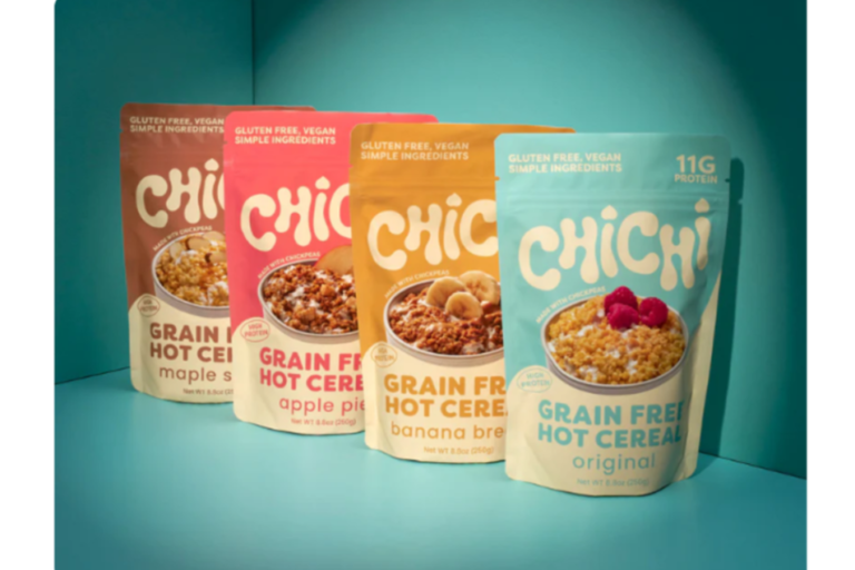 Petit-déjeuner nourrissant avec des protéines de pois chiches