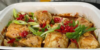 Poulet BBQ et salade de chou d'automne d'Eunice Power : aujourd'hui