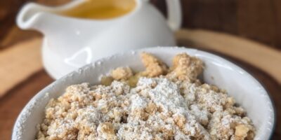 Crumble aux pommes et mûres de Wade Murphy : Aujourd'hui