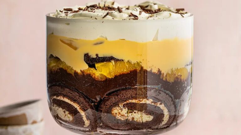 Bagatelle au chocolat noir et à l'orange de Prue Leith
