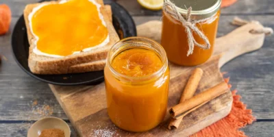 Confiture de potiron aux pommes, cannelle et vanille | doux et délicieux