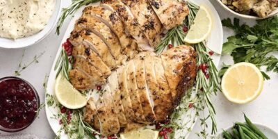 Recette de poitrine de dinde rôtie