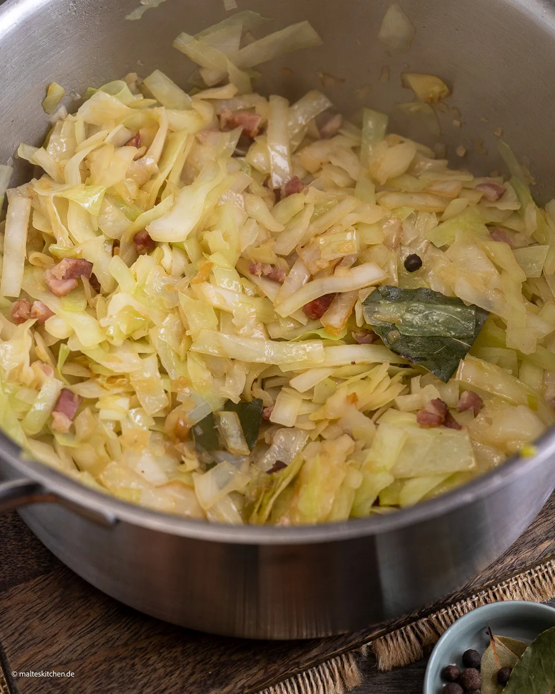 Faire frire le chou blanc