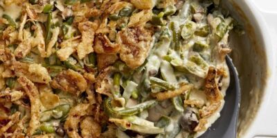 Casserole de haricots verts