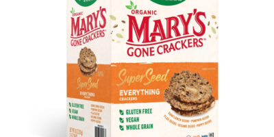 Mary's Gone Crackers propose un emballage familial à Costco