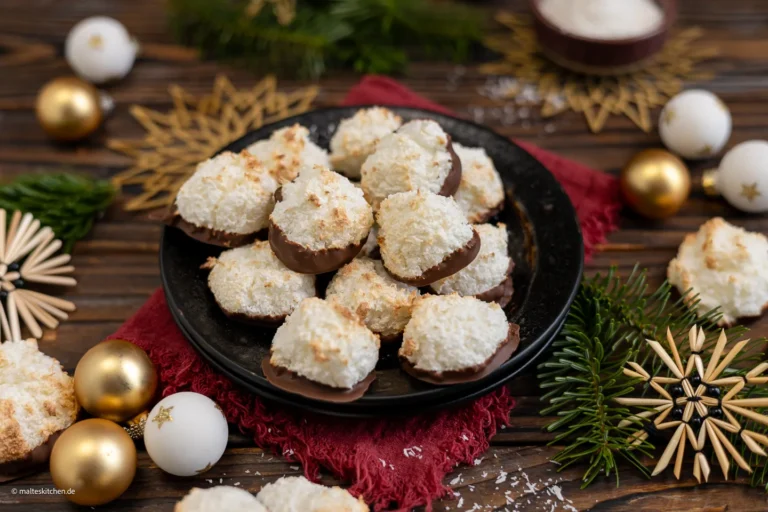 Macarons à la noix de coco et au chocolat – si faciles à réaliser !