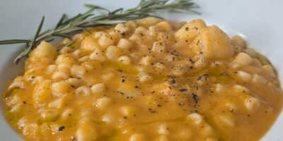 Les pâtes à la provola et au patate de Max Bagaglini : Aujourd'hui