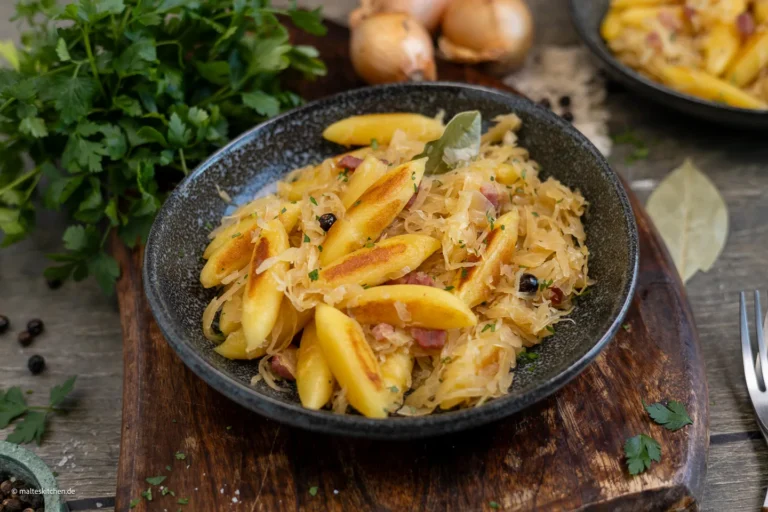 Choucroute avec Schupfnudeln | une délicieuse cuisine maison